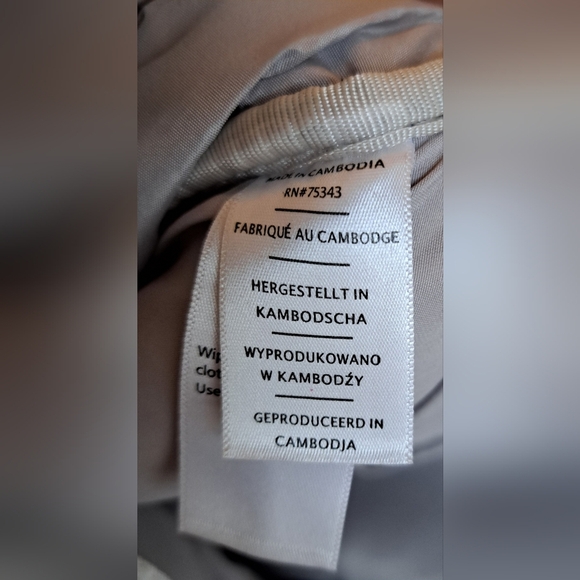 Isaac Mizrahi Pastel Color Block Nylon Neutral Boho School Backpack Purse Bag - Picture 13 of 13